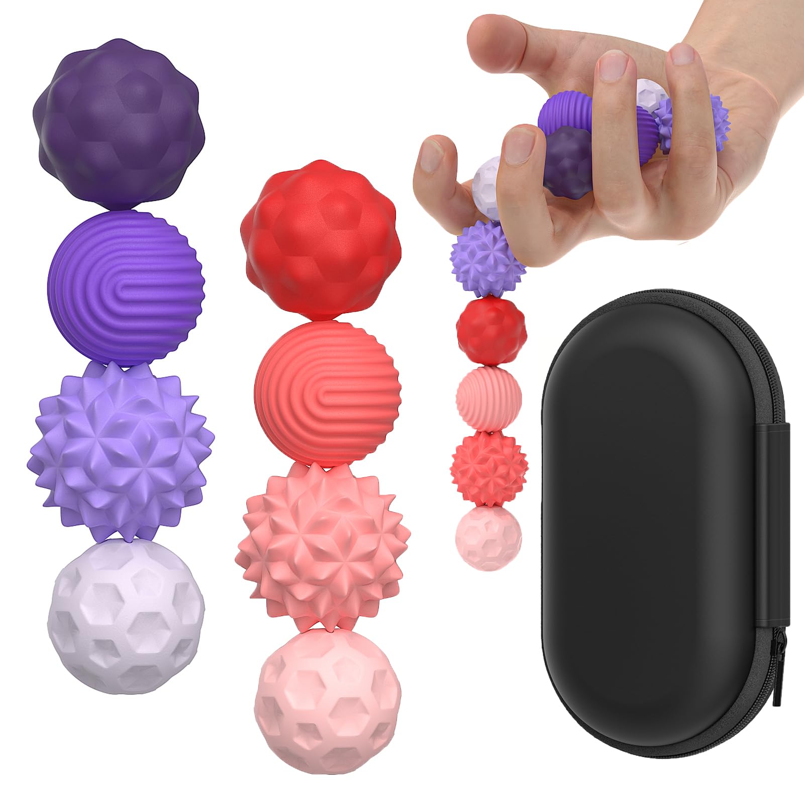 AotBlcer fidget magnetic balls 8pc set for focused work.