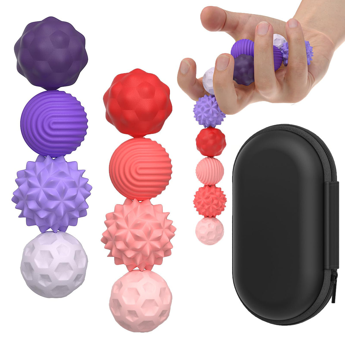 AotBlcer fidget magnetic balls 8pc set for focused work.