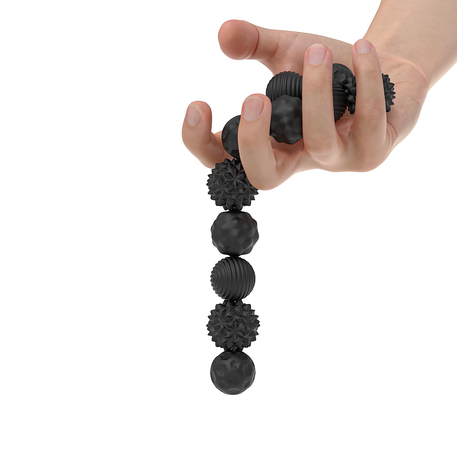AotBlcer magnetic balls pair for collaborative fidget fun at work.