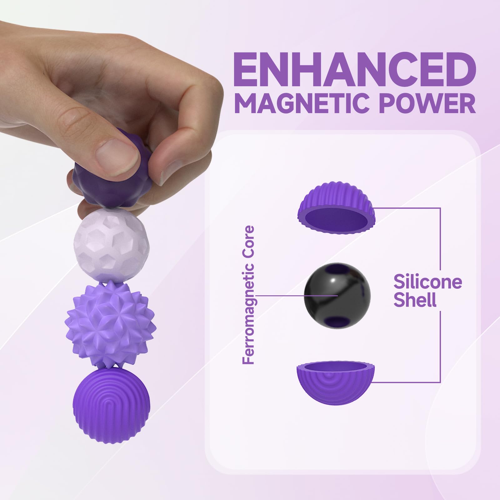 AotBlcer desktop-ready ball for quick stress-relief during work.
