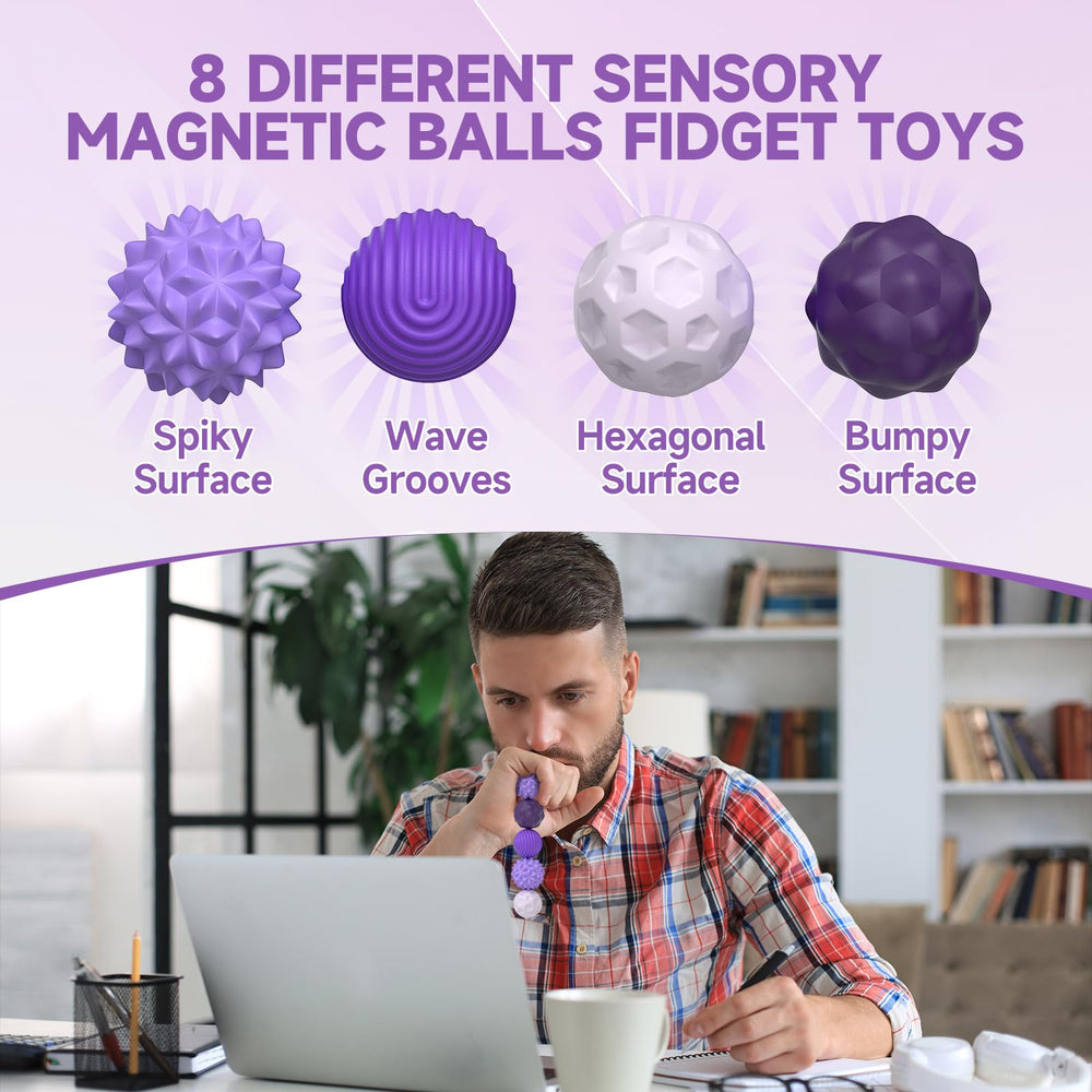 AotBlcer discreet fidget ball ideal for meetings or classrooms.