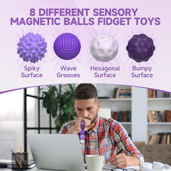 AotBlcer discreet fidget ball ideal for meetings or classrooms.