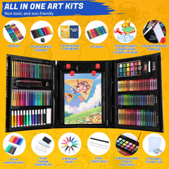 AOTEMOON 24-color pencils ideal for vibrant drawings.