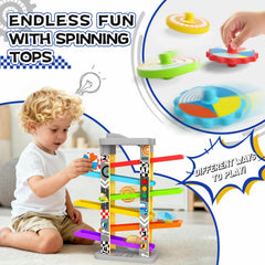 Aotipol colorful hollow ramps for stacking and ramp play, boosting spatial awareness