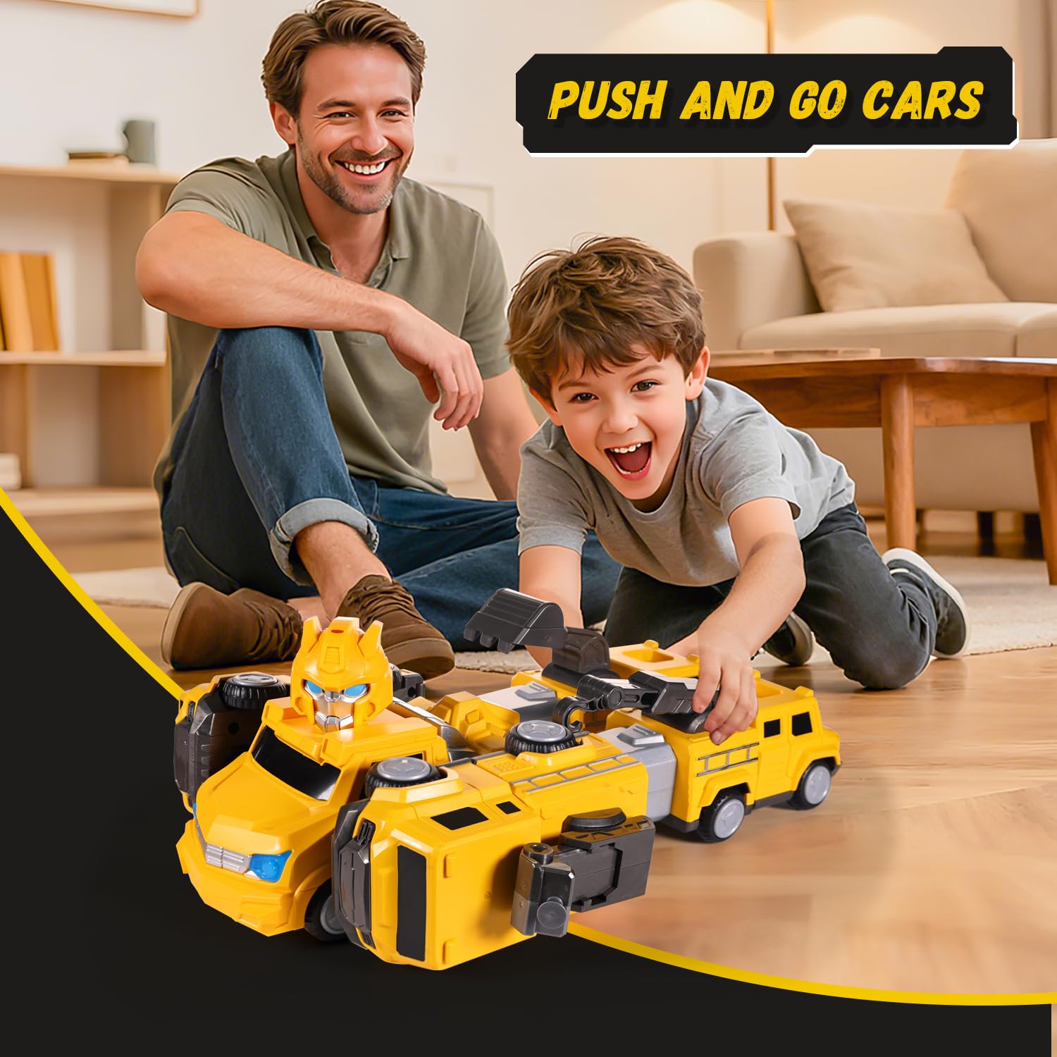 Aotonow mix-and-match designs invite kids to create unique car-robot hybrids.