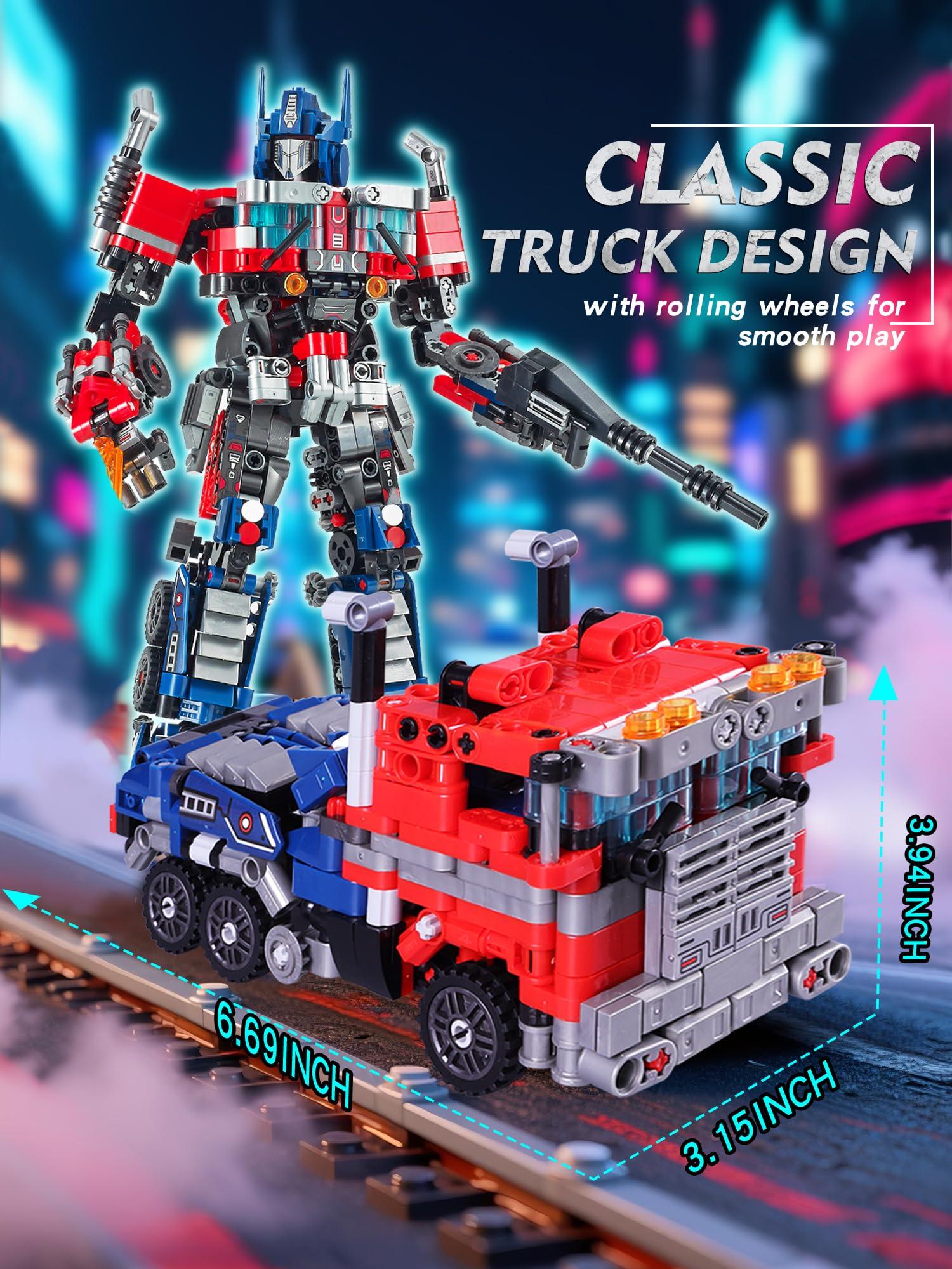 Aotonow standard brick-compatible construction kit for expanded play