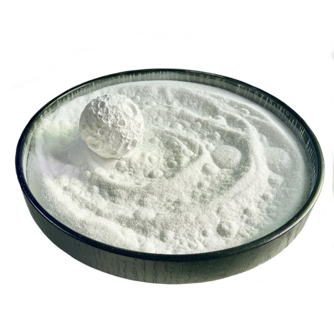 AOVOA sand sphere tray for tactile relaxation during practice