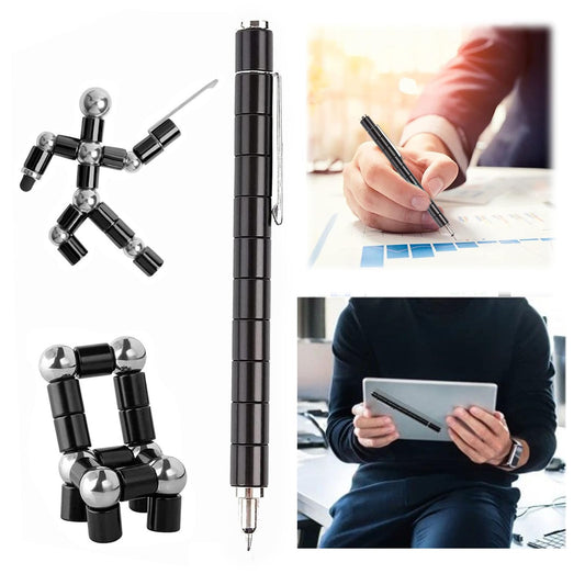 AOYALABOR Magnetic Fidget Pen Creative Shapes invites imaginative shaping and learning.