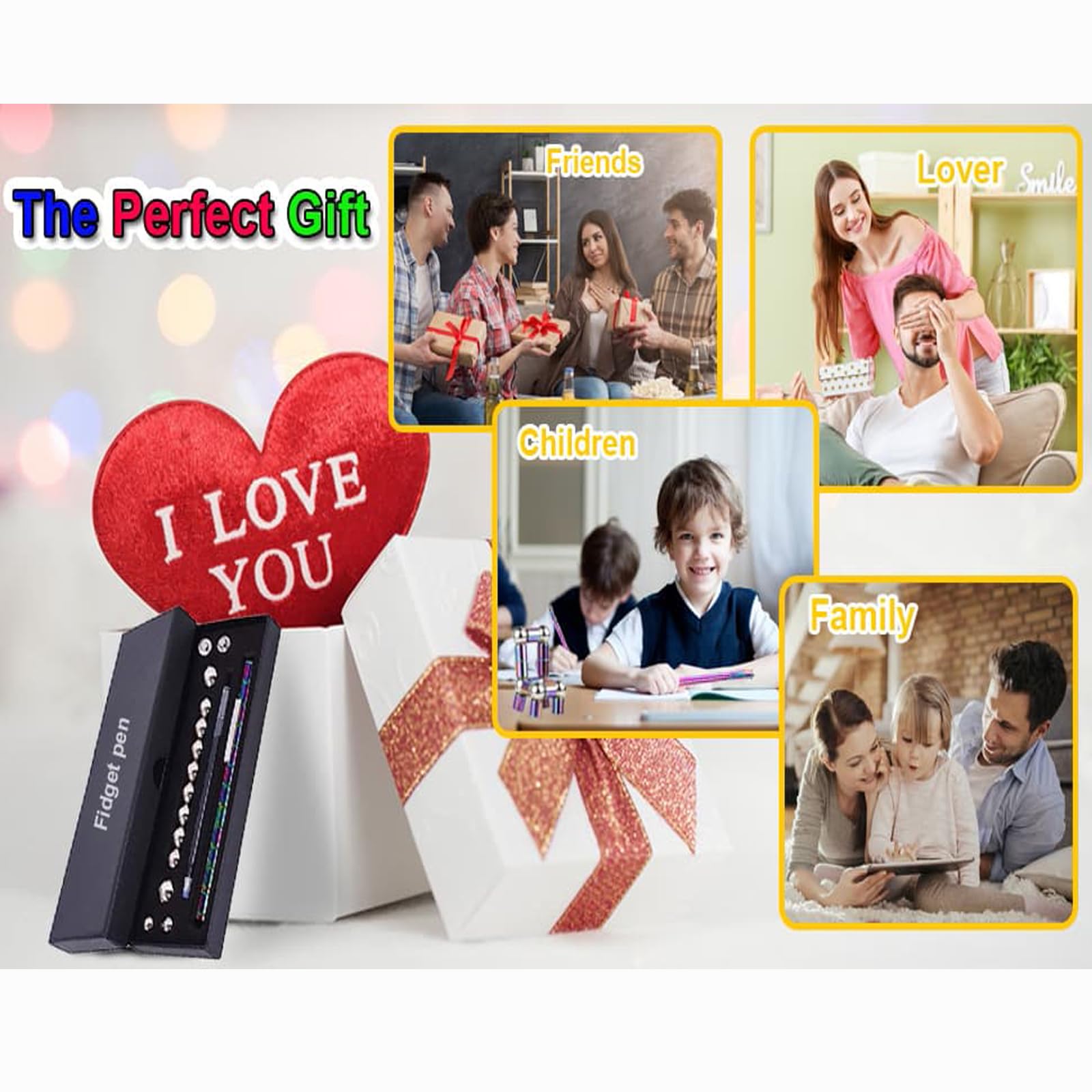 AOYALABOR magnetic fidget pen design enables versatile shapes and models