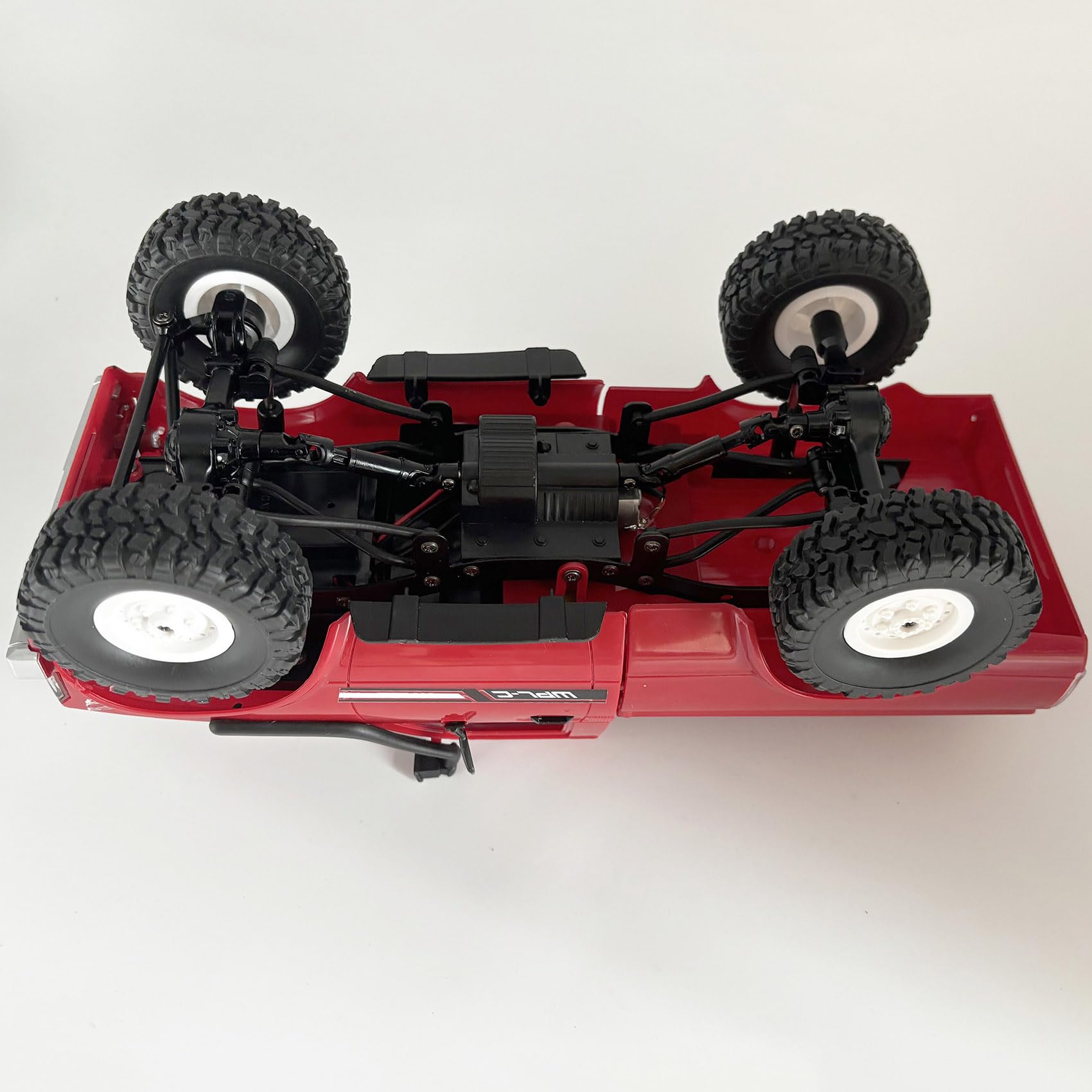 Apawband WPL C24 crawler proportional steering control visual.