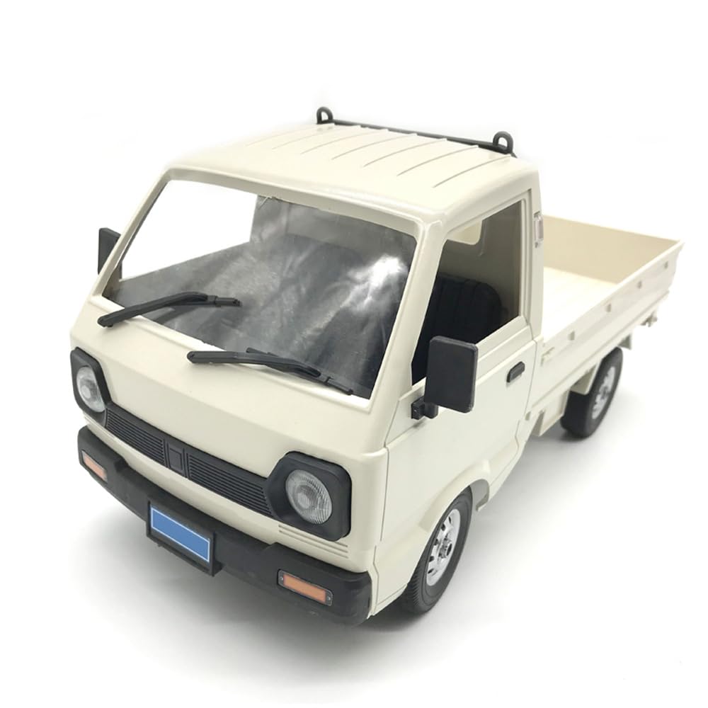 Apawband WPL D12 RC car front view showing precise steering for sharp turns