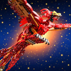 APAWR Phoenix movable wings demonstrate dynamic action for interactive display.