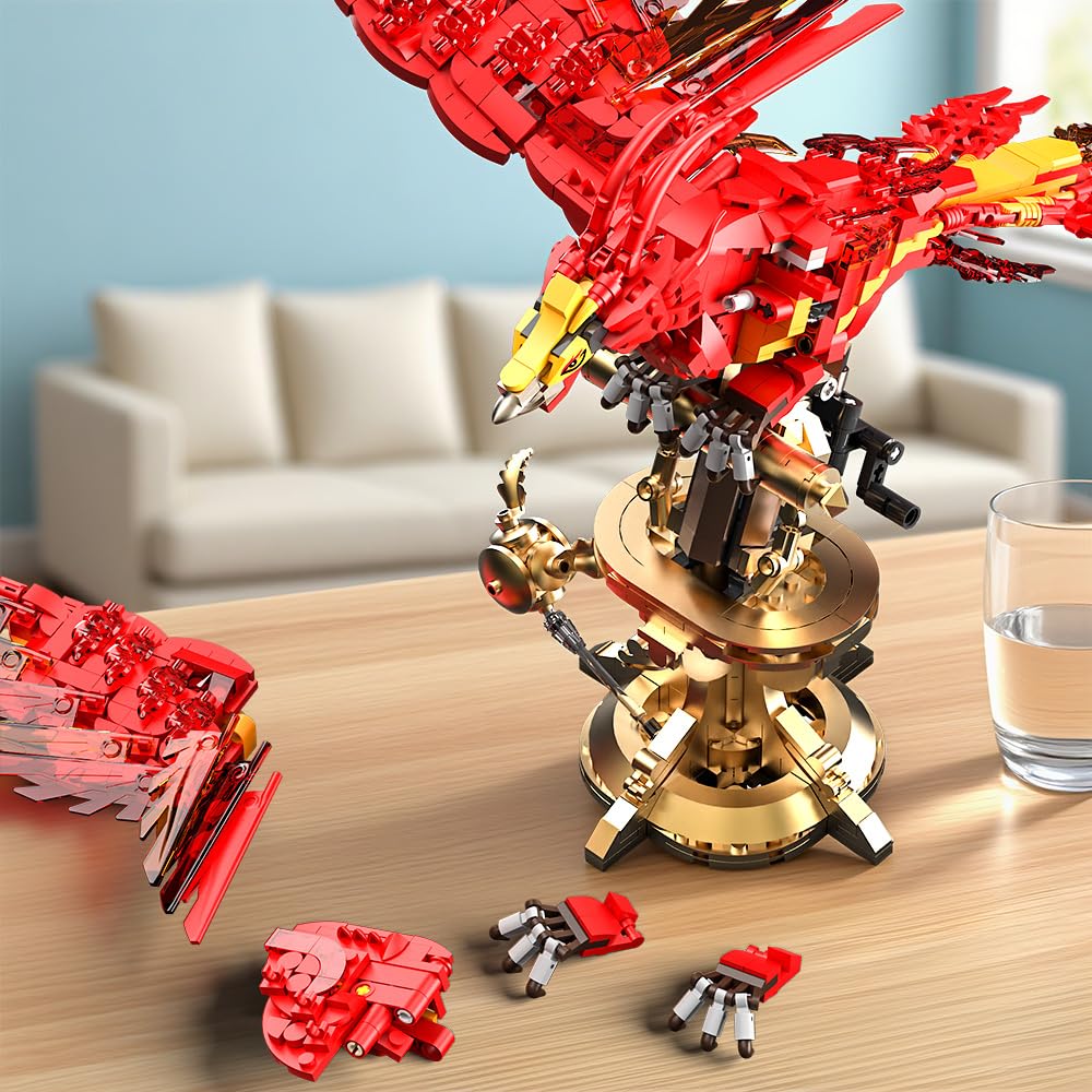 APAWR Phoenix rotating base enables lifelike wing motion during play.
