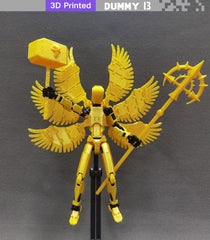 apcute T13 action figure with six replacement hands for customization