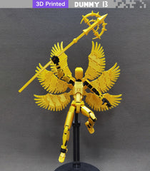 apcute T13 action figure side profile for dynamic shelf setups
