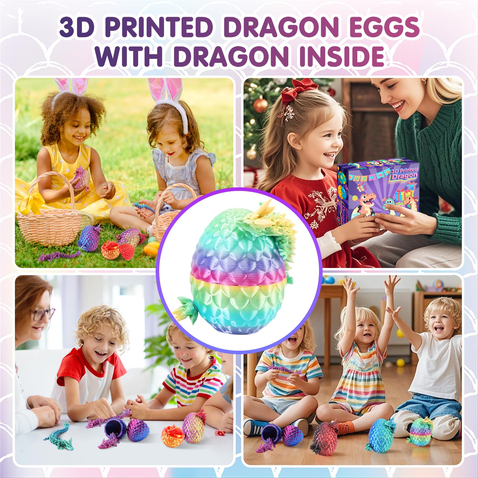 Apear1 Easter basket dragon egg surprise adds whimsy to gifting moments