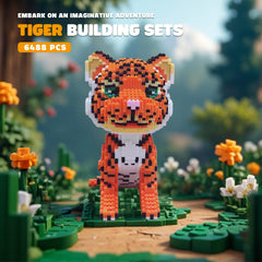 APENGBAOL Finished tiger display as a dramatic room centerpiece.