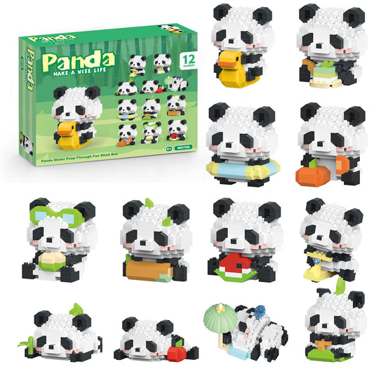 APENGBAOL Panda building blocks setup encourages imaginative play and hands-on coordination.
