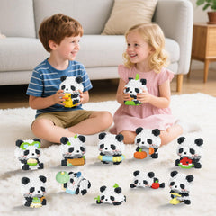 APENGBAOL panda collection packaging presents a tidy, gift-ready 12-pack.