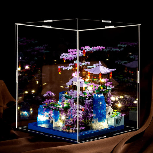 APENGBAOL Peach Blossom Pond cherry tree highlight creates a charming seasonal centerpiece