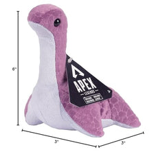 Apex Legends Nessie purple plush packaged display, gifting-ready for collectors and kids