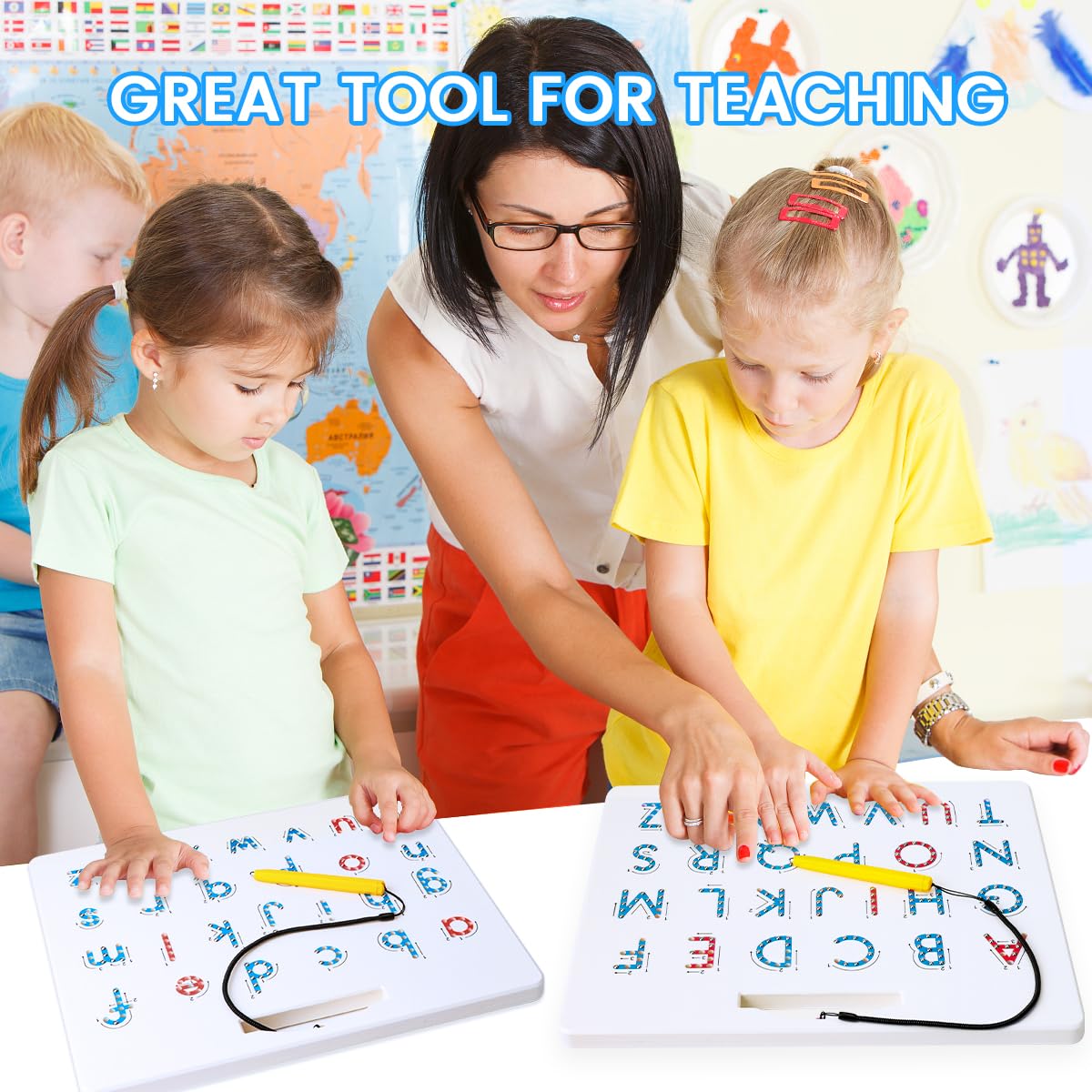 Apfity durable ABS plastic construction for safe kid use