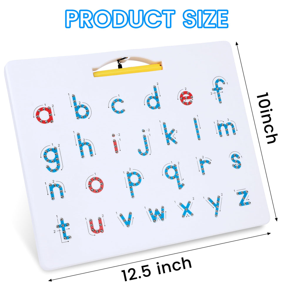 Apfity tracing area with numbered arrows guiding writing practice