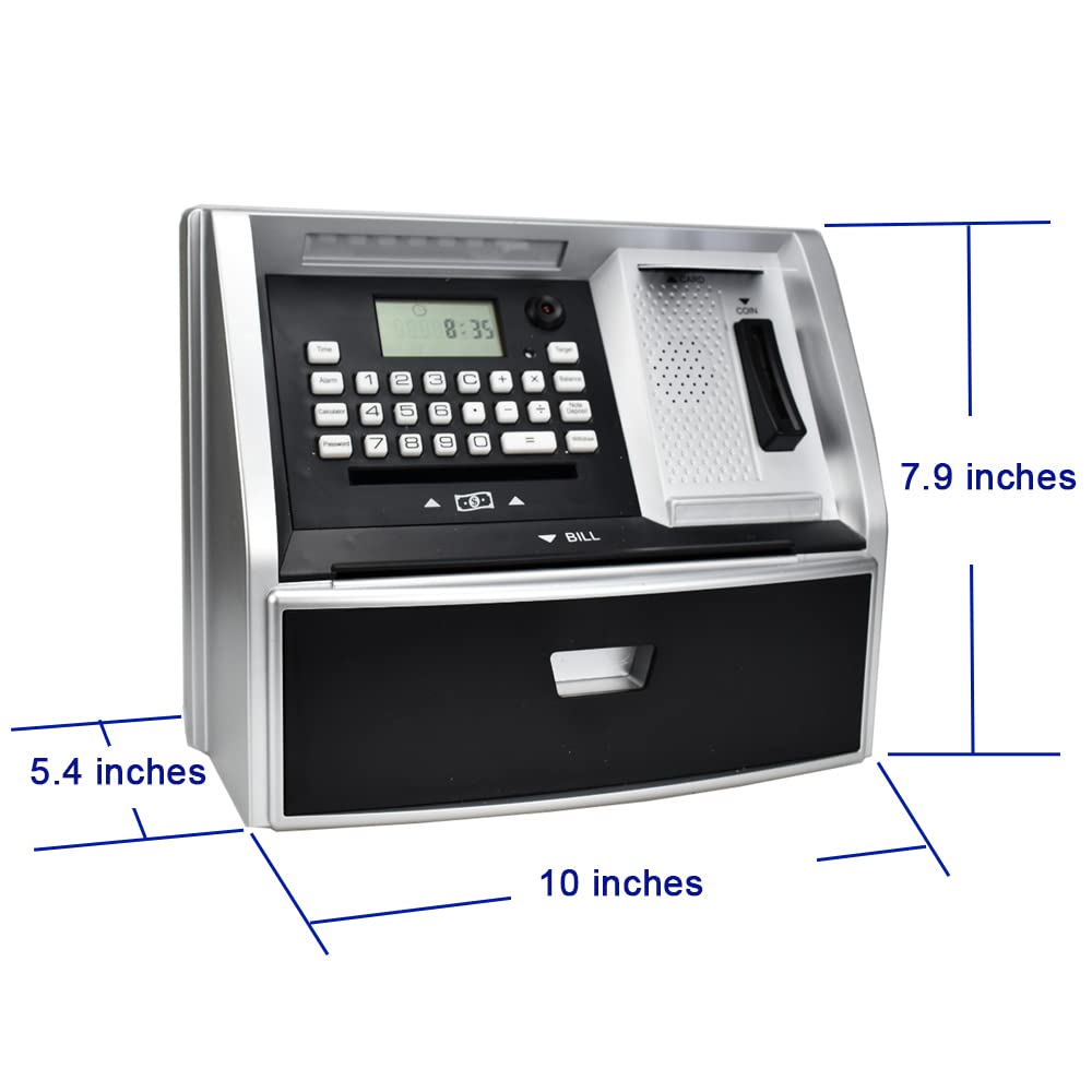 ApgBnk ATM Savings Bank note roll-in showcases effortless digital money intake for kids.