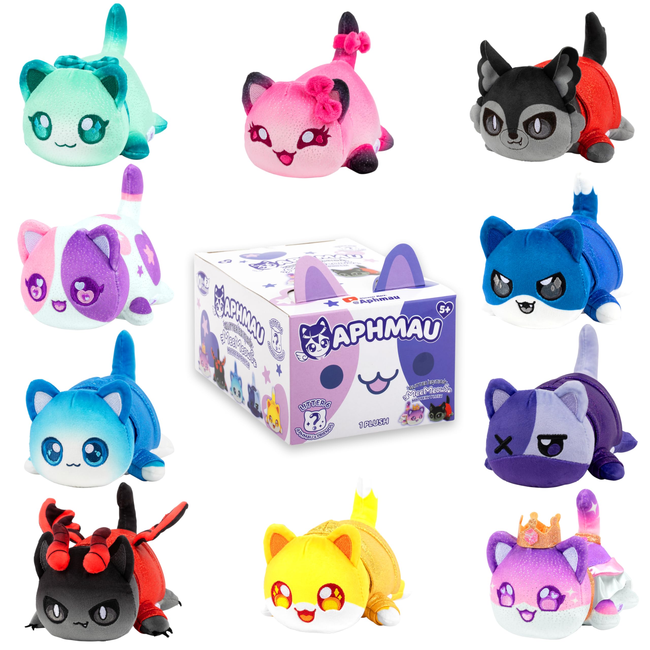 Aphmau MeeMeow Litter 6 blind box reveals a cute plush to collect today.