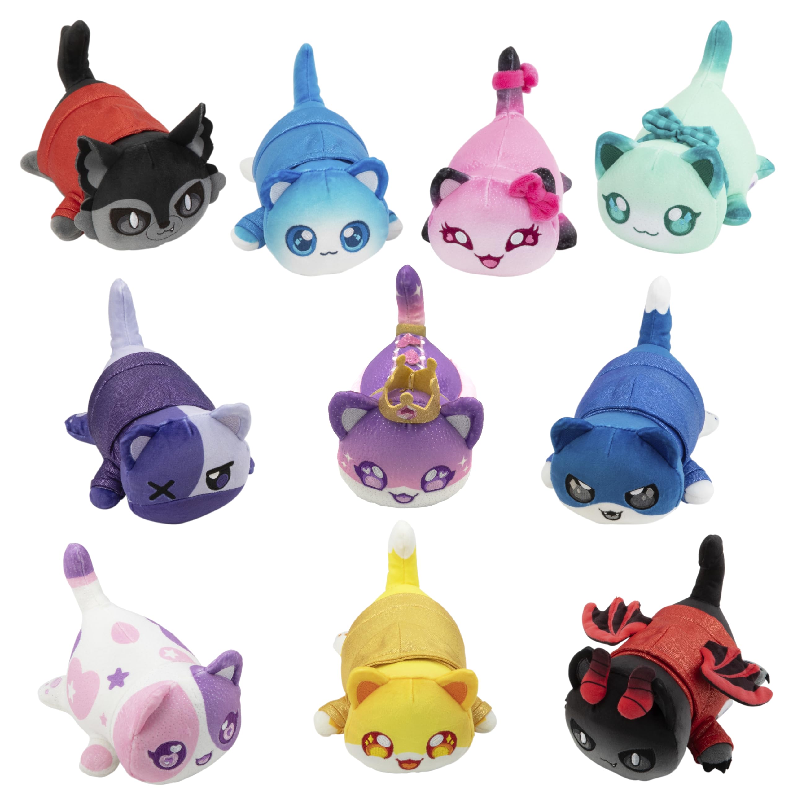 Aphmau MeeMeow Litter 6 characters for play and display.
