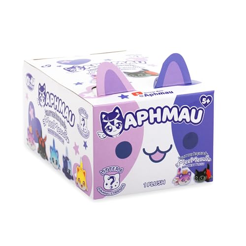 Aphmau MeeMeow Aaron Cat plush, squishy friend for late-night streams