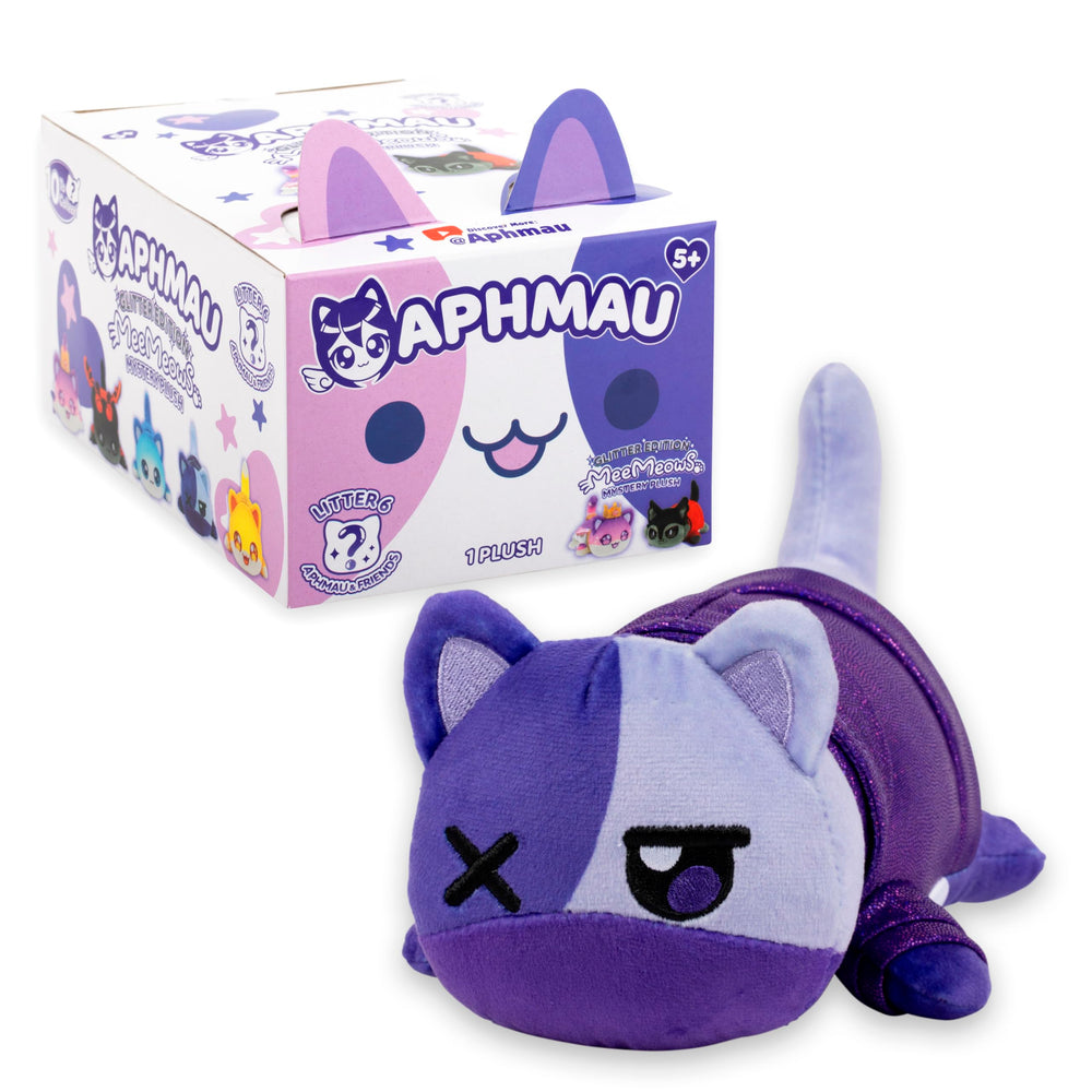 Aphmau MeeMeow Princess Aphmau Cat plush, regal cuddle buddy for adventures