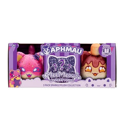 Aphmau MeeMeow Snow Cone Cat, sparkly friend for cozy playtime and bedtime cuddle sessions.