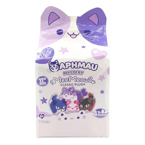 Aphmau MeeMeows Ultima Aaron plush, official merch, perfect desk display.