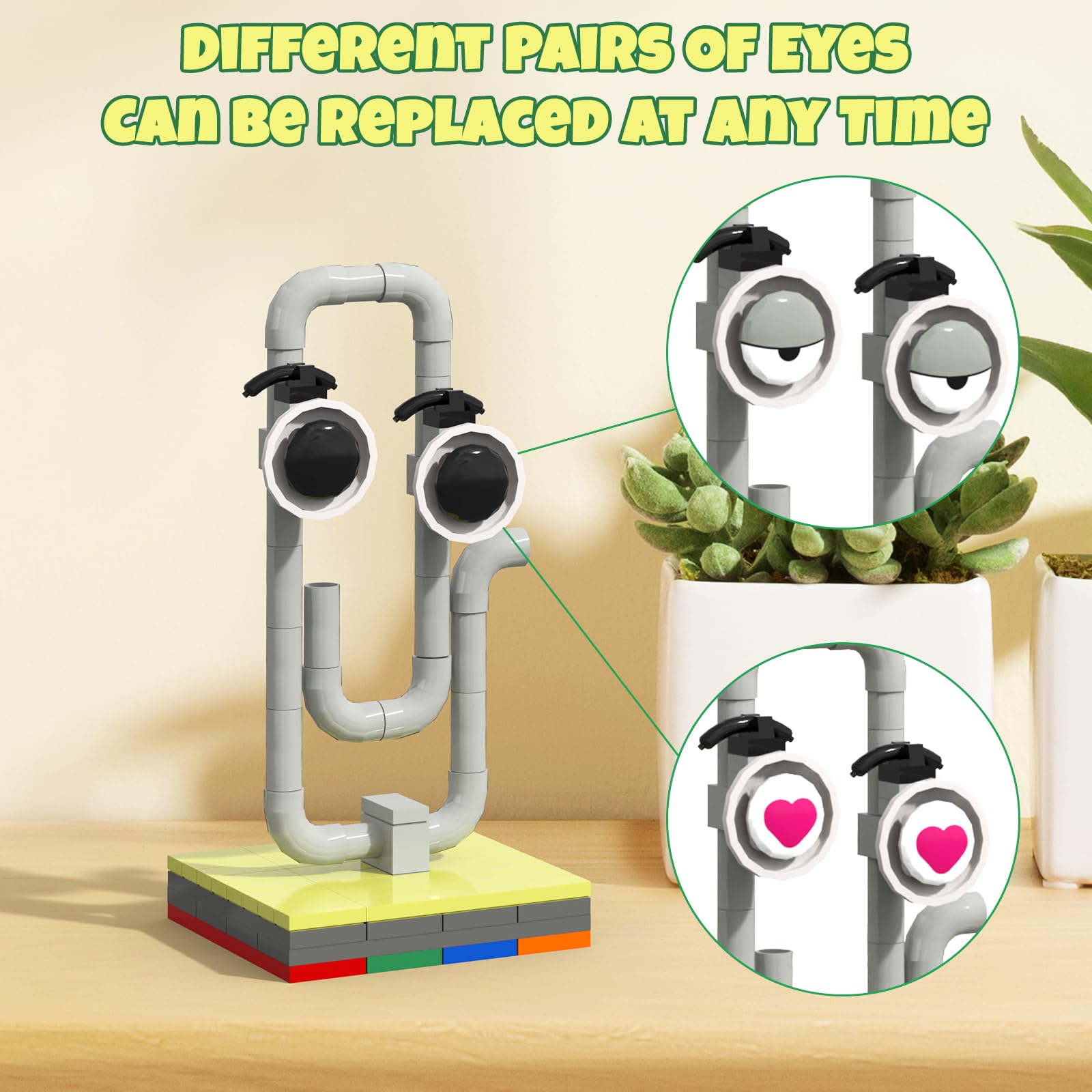 aphpaiao clippy 93-piece set layout highlights versatile build variety.