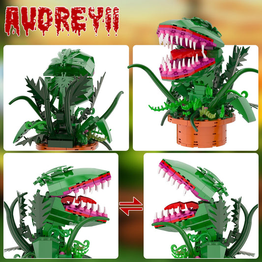 aphpaio Audrey II mouth open action for dramatic display
