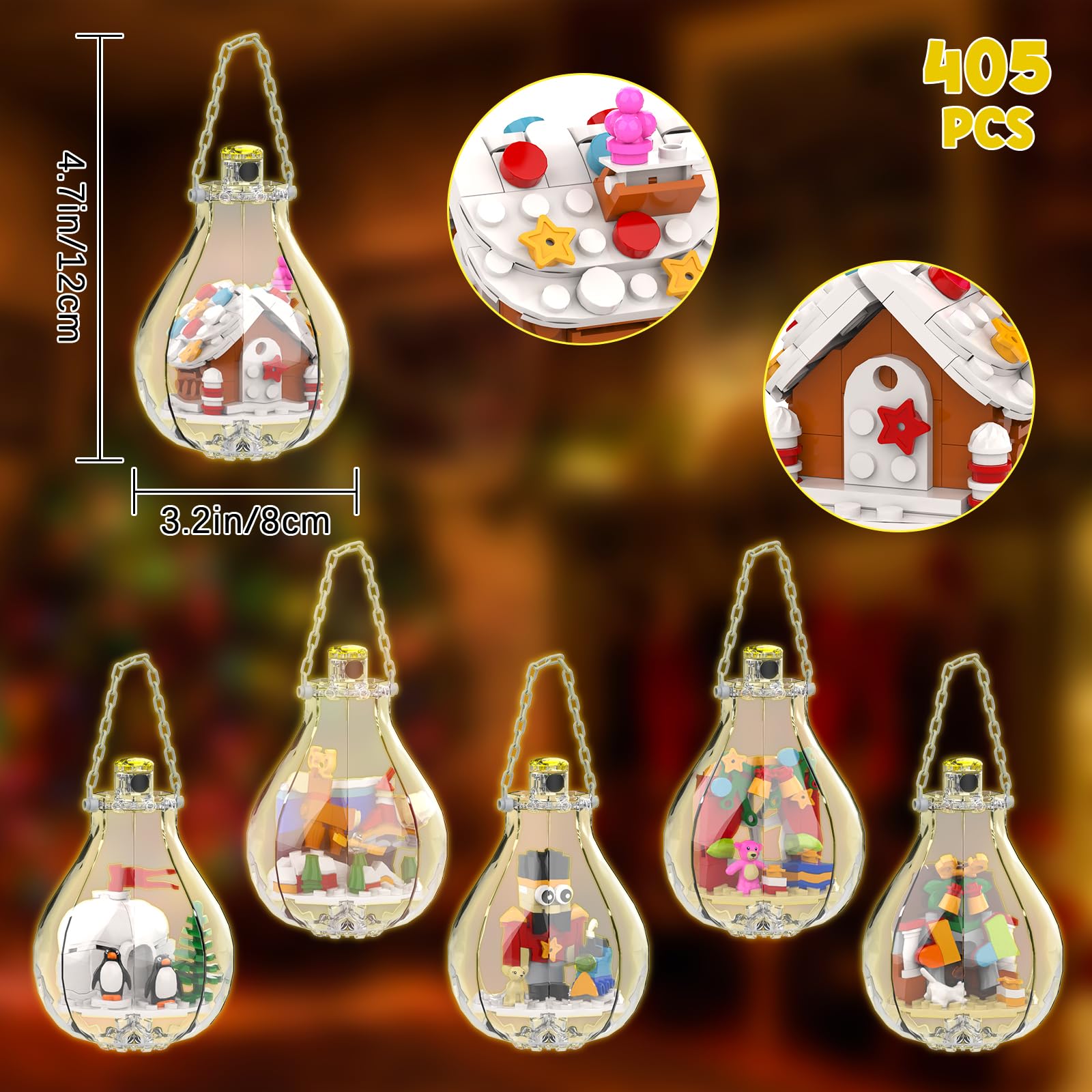 aphpaio nutcracker ornament with LED glow adds ceremonial charm.