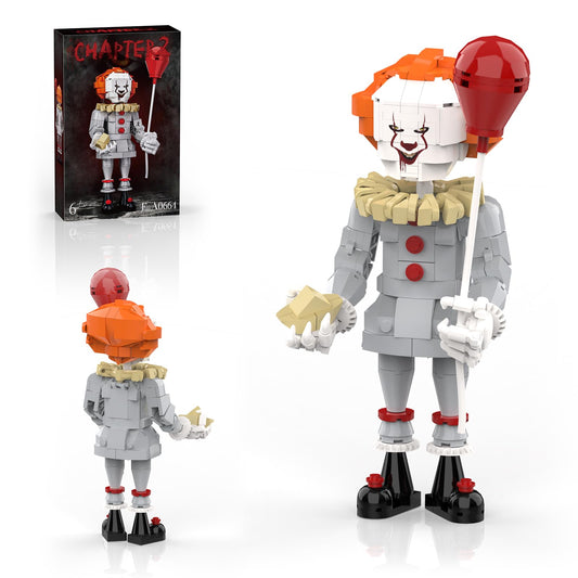 The aphpaio Pennywise dancing clown figure ideal for shelf display.