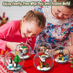 aphpiao Christmas ornaments ball Nutcracker with easy-hang design for holiday displays