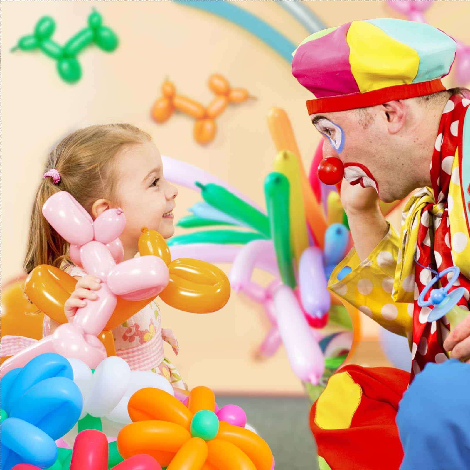 Apipi colorful balloons inspire festive garlands and cheerful party vibes