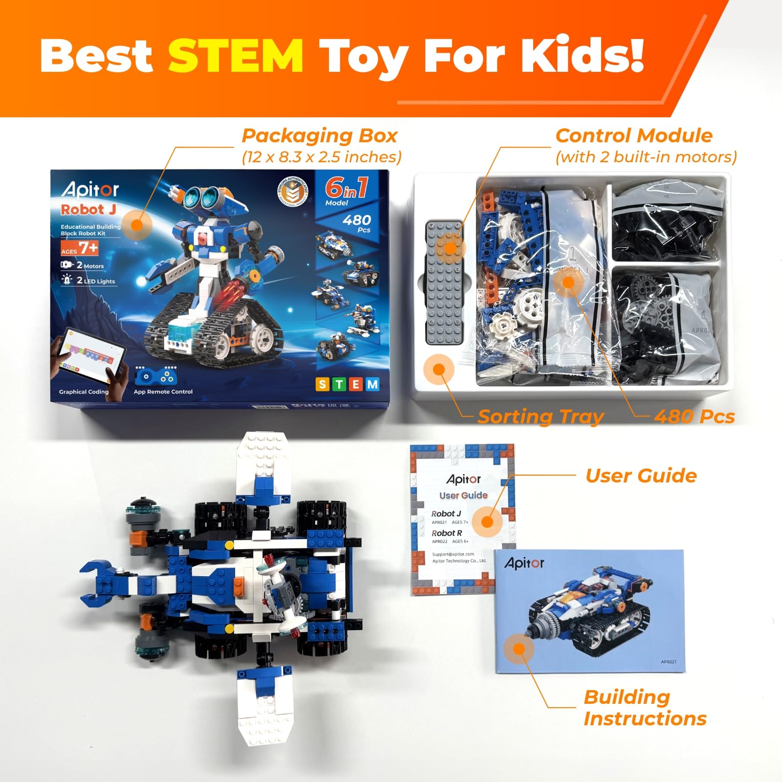 Apitor STEM gift idea to inspire curious minds