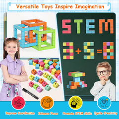 Apluses included creative booklet inspires kids to design unique builds.