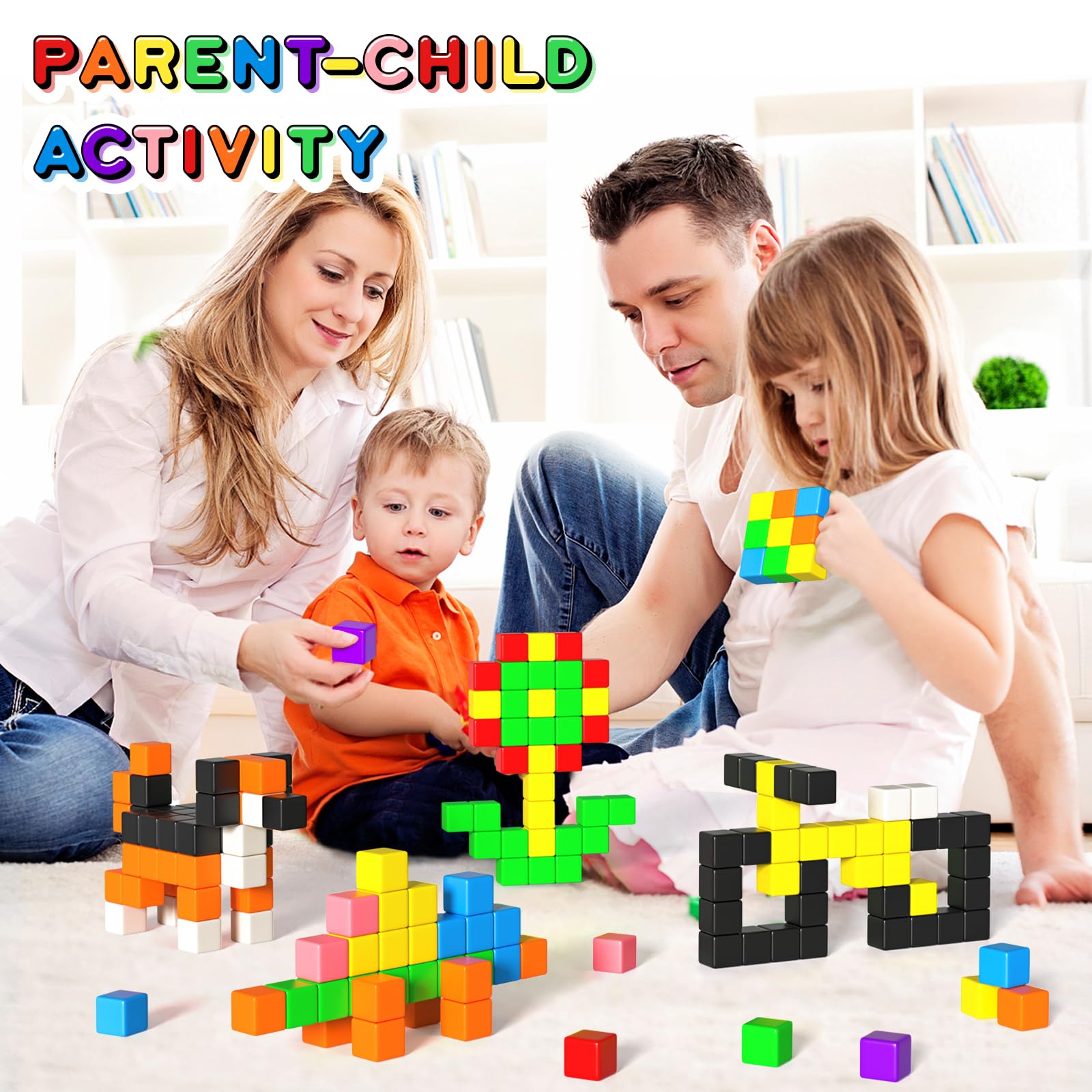 Apluses ABS material with smooth edges ensures safe, comfortable play.