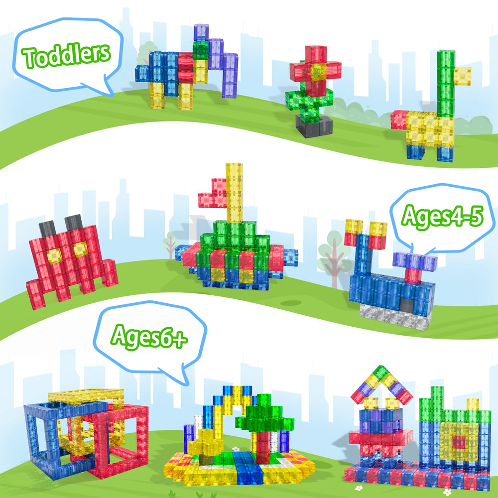 Apluses safe ABS design with rounded edges ensures worry-free play.