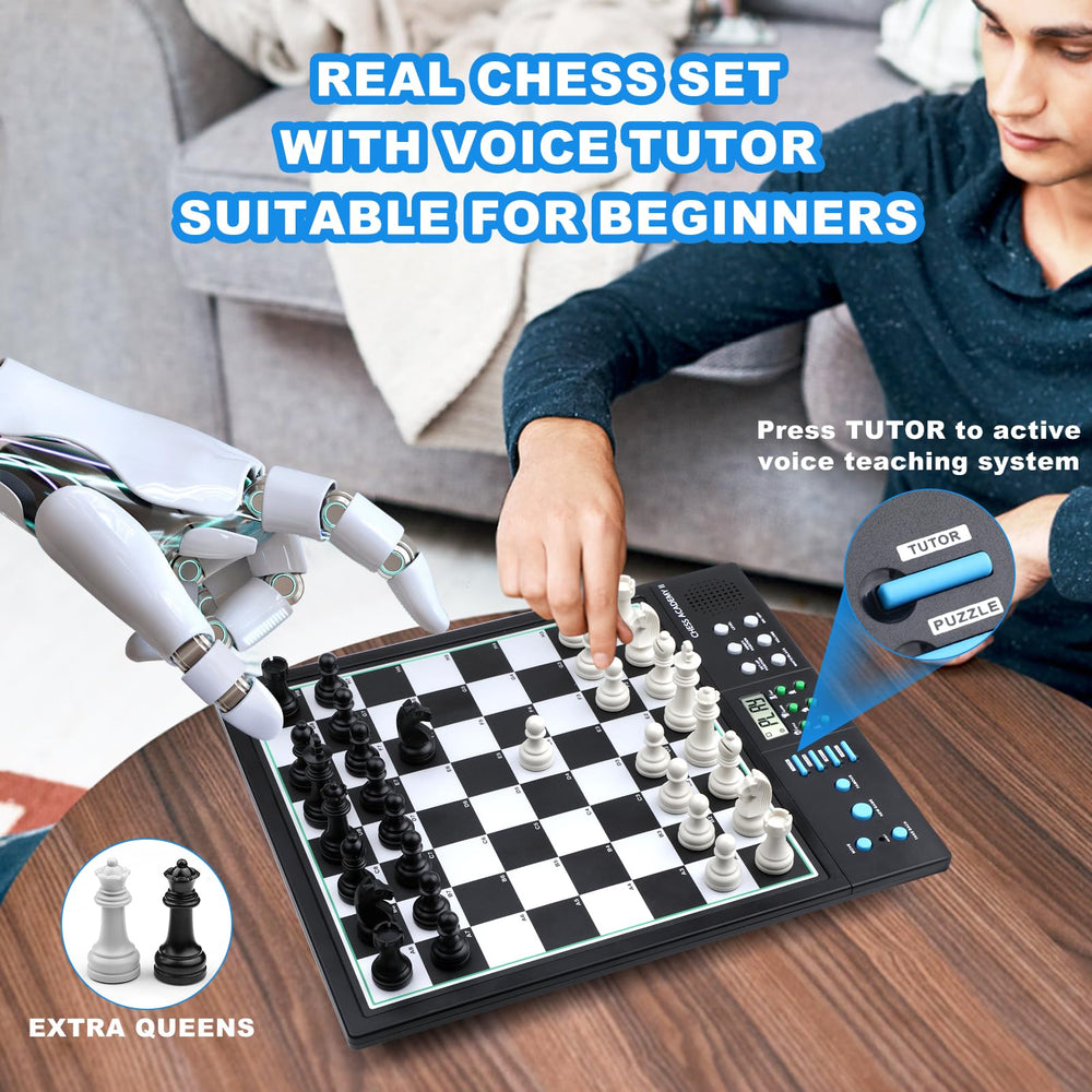 APMCETL LC2B magnetic chess pieces stay steady during fast games.