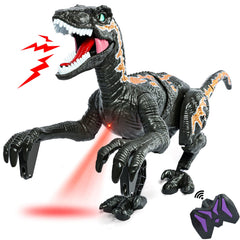 APOBATK Velociraptor walking remote toy for imaginative play