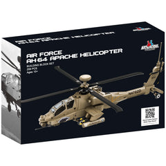 Apostrophe Games AH-64 Apache display-ready model complements shelves and learning spaces alike.
