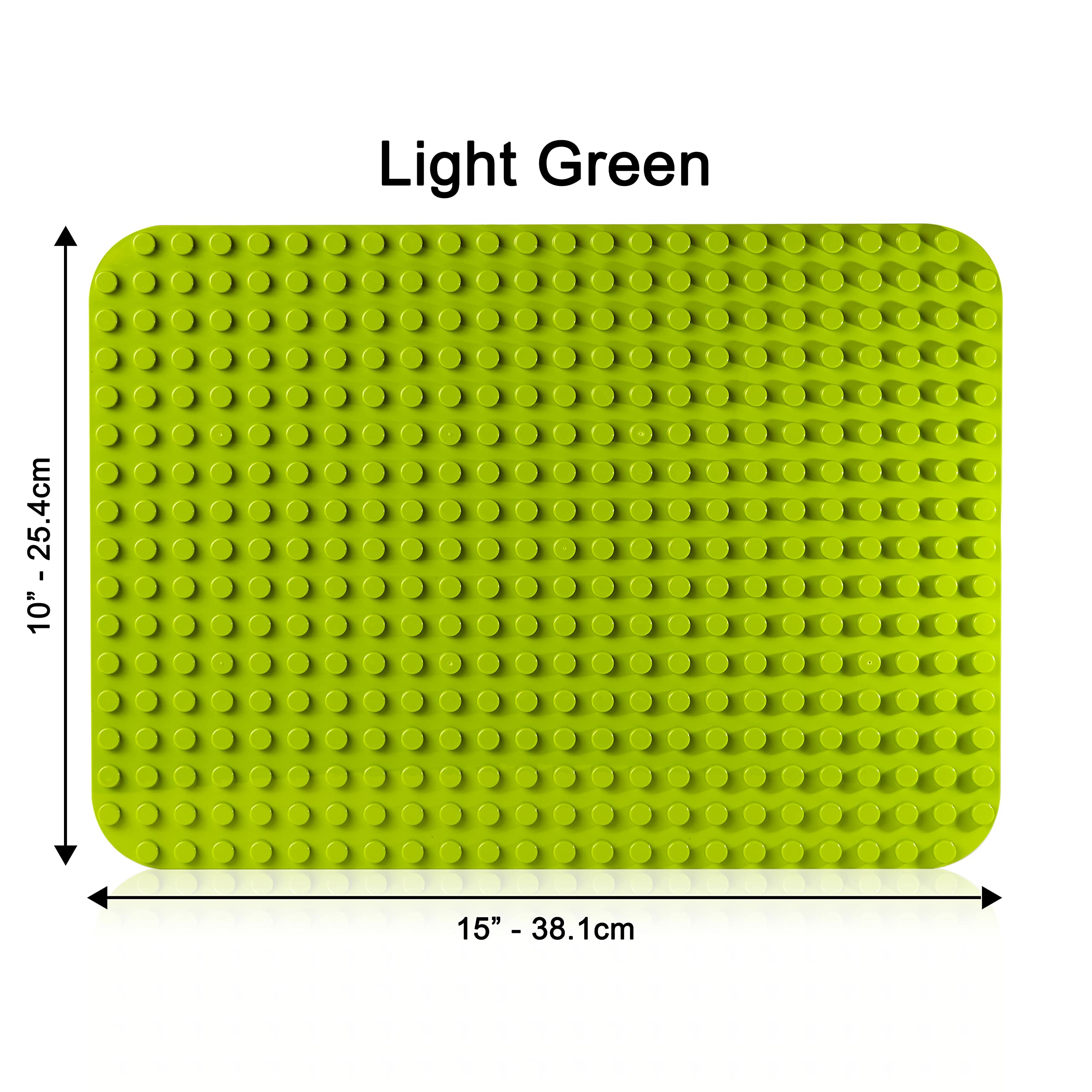 Apostrophe Games base plate on flat surfaces supports safe open play.