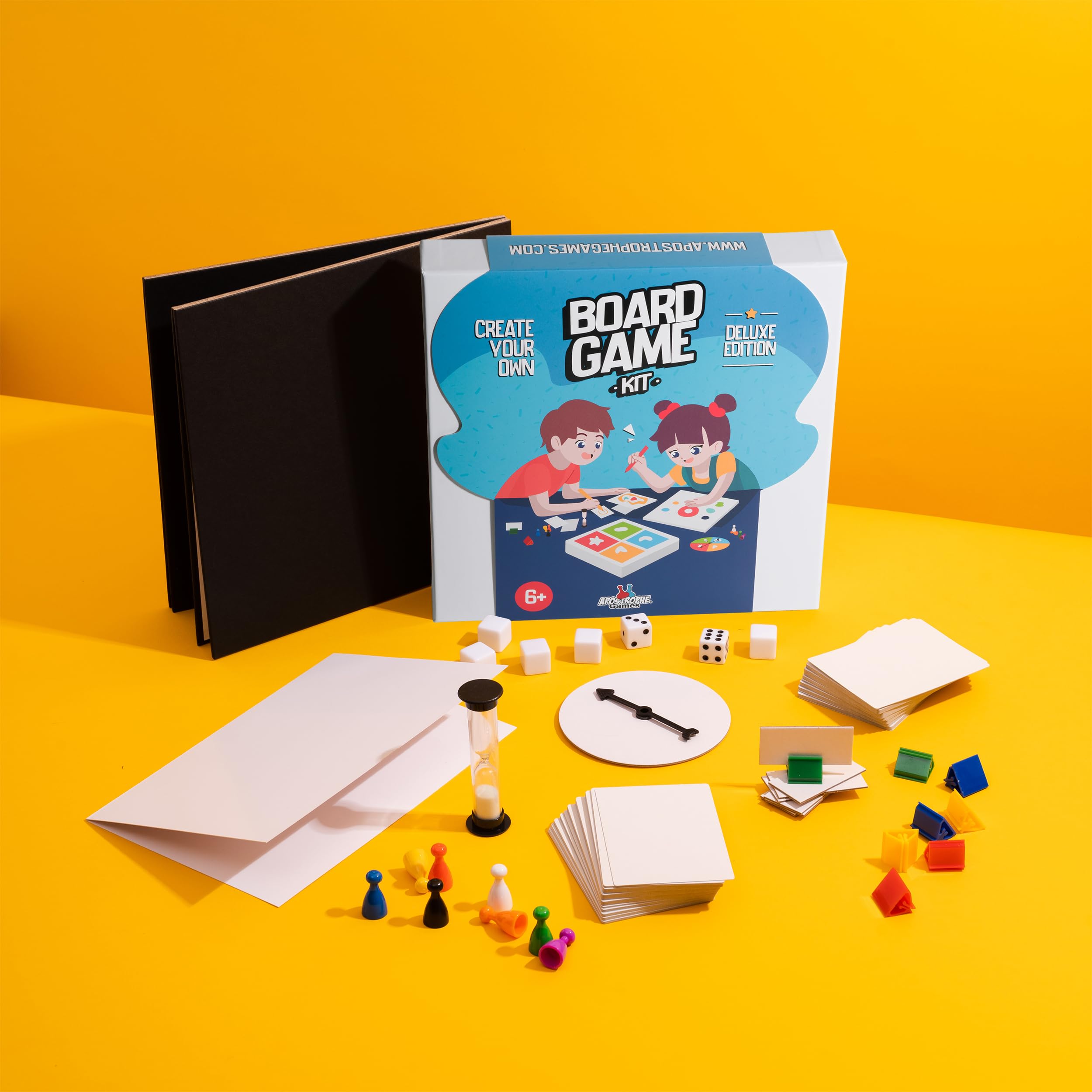 Apostrophe Games game spinner helps you introduce randomized twists to your play sessions.