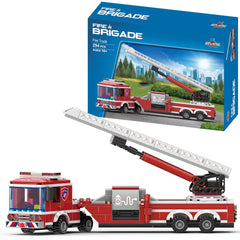 Apostrophe Games Fire Truck with extended ladder for imaginative play and learning.